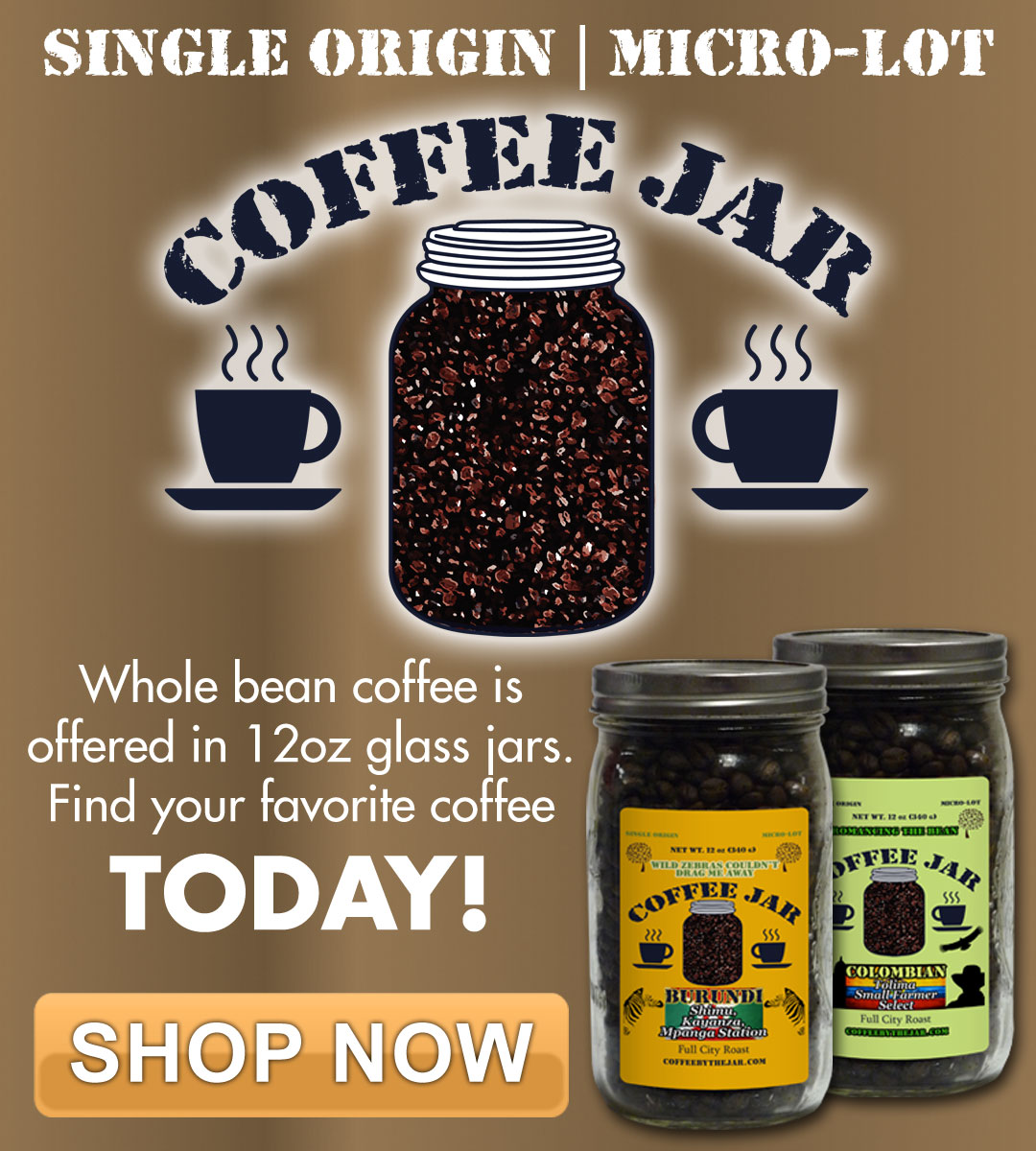Coffee Jar Premium coffee at an affordable price!